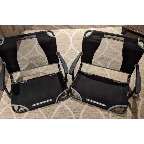 Gci Outdoor Big Comfort Stadium Chair With Adjustable Backrest Sports