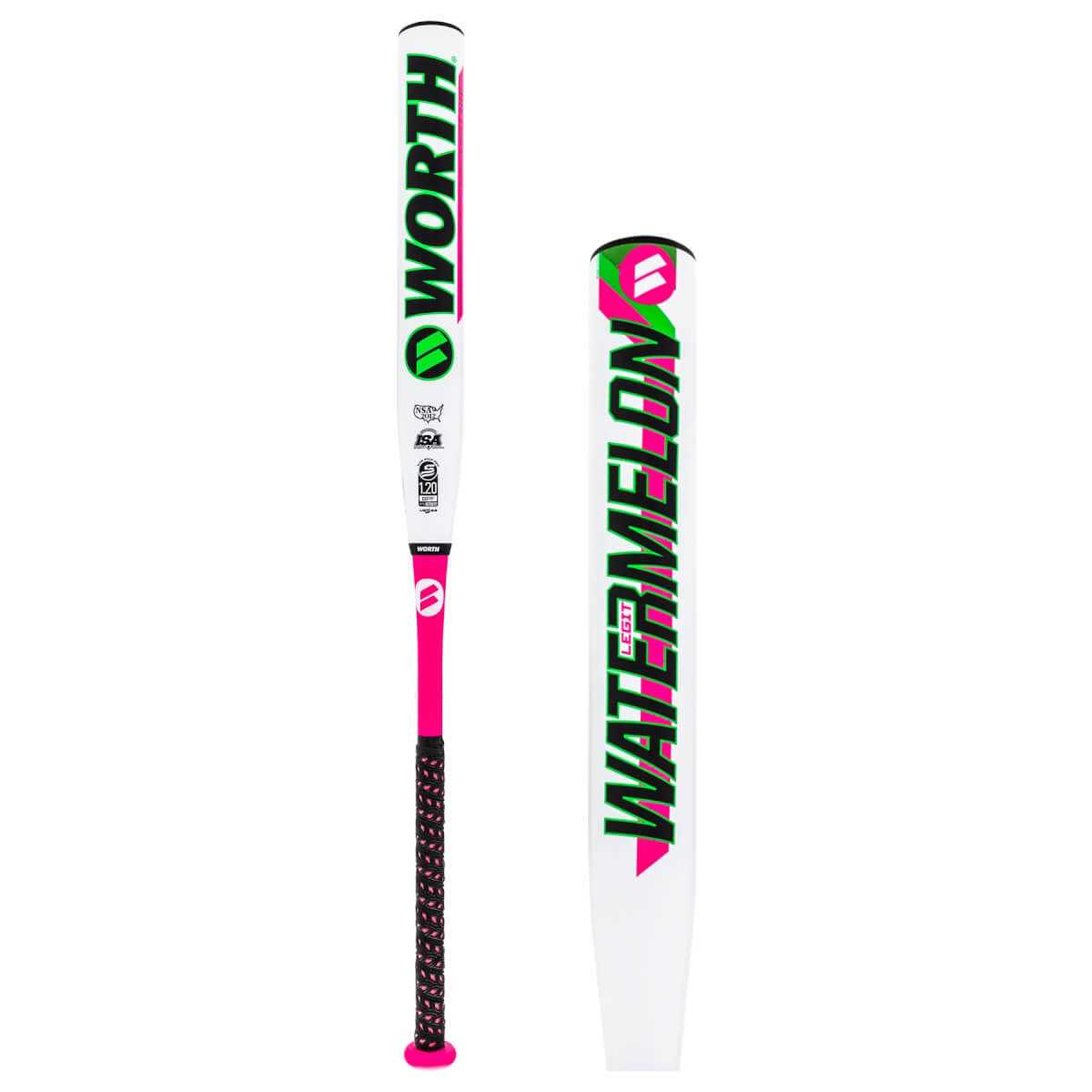 2024 Worth Watermelon 13 5 XL USSSA Slowpitch Softball Bat Sports