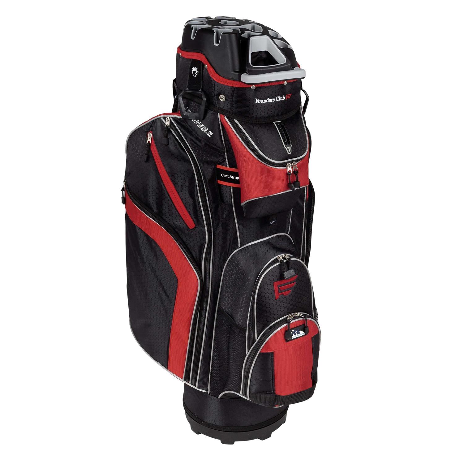 Founders Club Premium 14 Way Organizer Cart Bag - Sports Supplies 