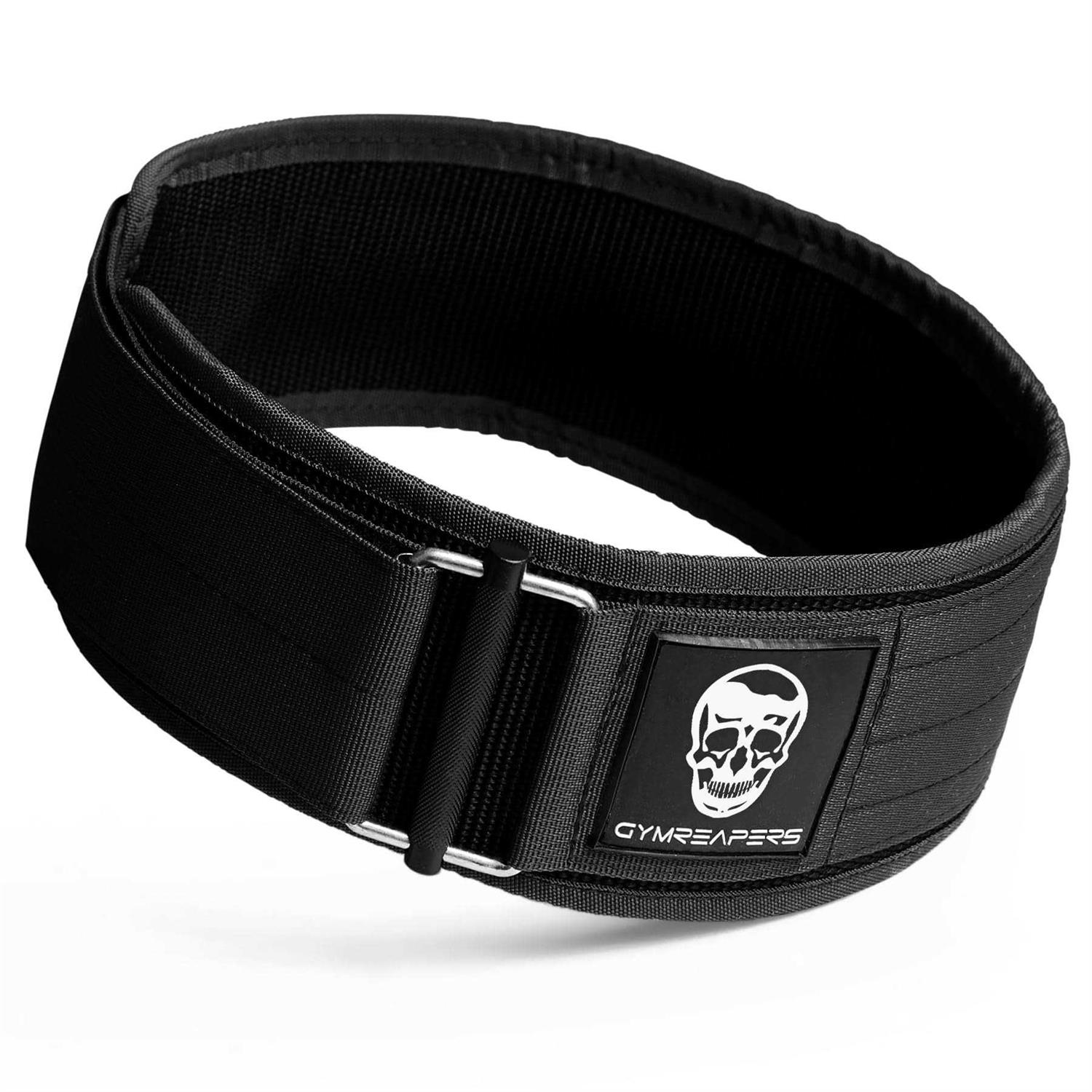 Gymreapers Quick Locking Weightlifting Belt for Bodybuilding ...