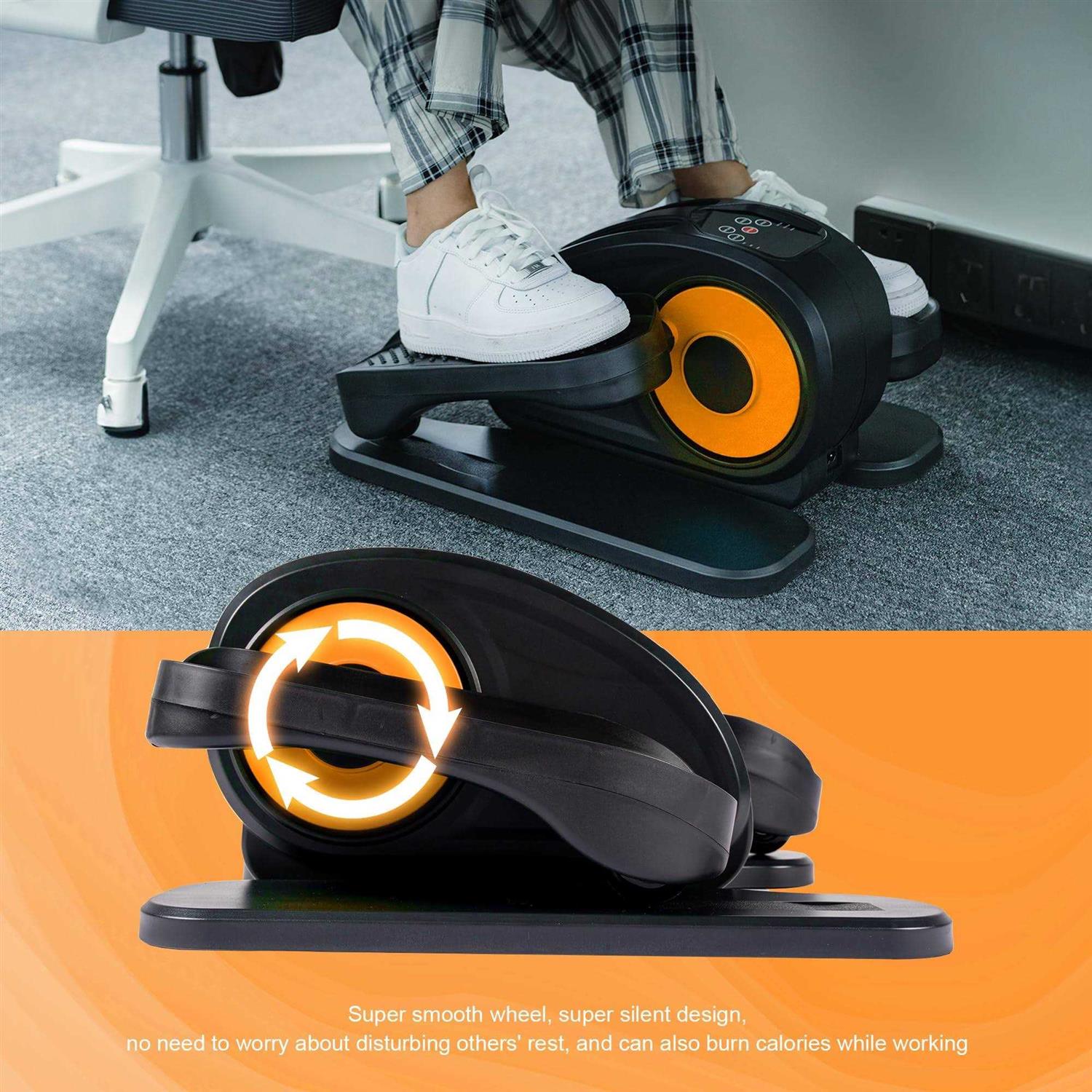 Tappio Under Desk Elliptical Electric Foot Pedal Exerciser Fully Assembled Seated Elliptical